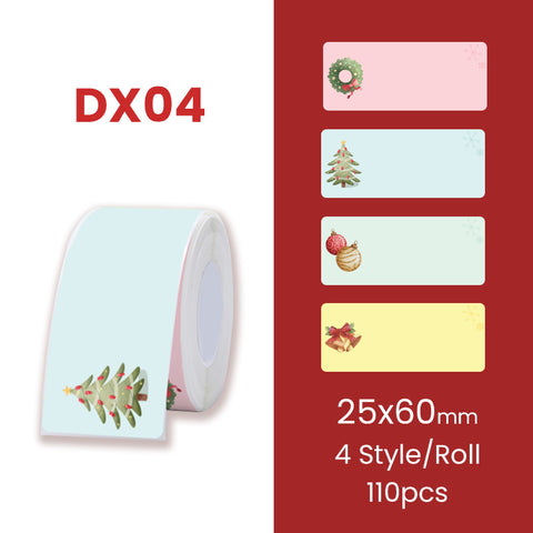 Xmas D Series Label 2024